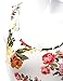 JJ Perfection Women's Floral Printed Stretch Sleeveless Mini Dress IVORY S