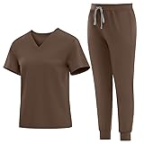 Eadflie Medical Scrubs Set for Women - Classic