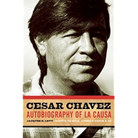 Cesar Chavez: Autobiography of La Causa book cover Cesar Chavez: Autobiography of La Causa book cover