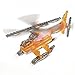 Laser Pegs Rescue Copter 6-in-1 Building Set Building Kit; The First Lighted Construction Toy to Ignite Your Child's Creativity; It's Your Imagination, Light It Up