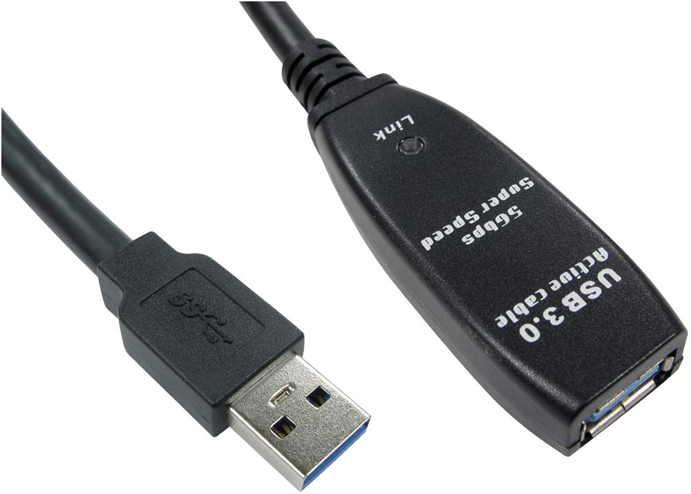 Pro Signal PSG91644 USB 3.0 Active Extension Lead, 10 m