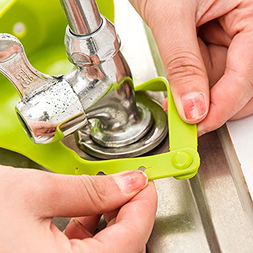 NPLE--Kitchen Sink Sponge Holder Bathroom Hanging Strainer Organizer Exquisite Rack - Thumbnail 5