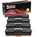 Valuetoner Compatible Toner Cartridges Replacement for HP 201X 201A CF400X CF400A, Use With Color LaserJet Pro MFP M277dw,MFP M252dw,MFP M277n,MFP M252n, 4 Pack (1 Black 1 Cyan 1 Magenta 1 Yellow)