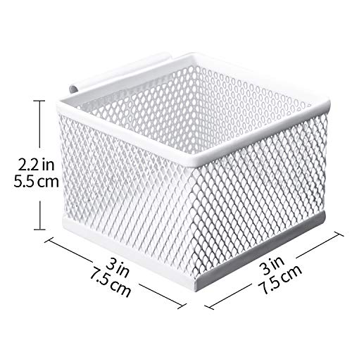 Amazon Basics Small Hanging Storage Accessory Box, Metal Wire Mesh