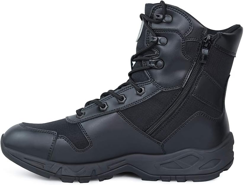 Taktische Militärstiefel Herren - Combat Boots Mit Reißverschluss Für Outdoor