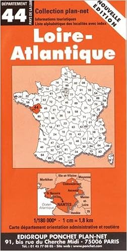 Carte Routiere Loire Atlantique Cartes Ponchet 9782846670432 Amazon Com Books