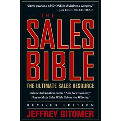 Ebook The Sales Bible: The Ultimate Sales Resource, Revised Edition PDF Ebook The Sales Bible: The Ultimate Sales Resource, Revised Edition PDF