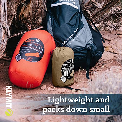 Klymit Insulated Static V Inflatable Sleeping Pad for Camping