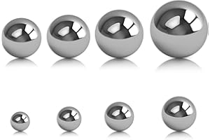 ZYsteelball-(20pcs, 16mm) Chrome Steel Bearing Balls Precision Ball G25