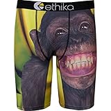 Ethika Mens The Staple Monkey Business Boxers Underwear