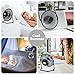 COMLIFE 9 inch Battery Operated & USB Powered Metal Desk Fan, Table Desk Personal Fan Two Speeds Powerful Airflow, Whisper Quite Operation Home Office Car Camping Study