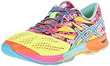 ASICS Women's Gel-Noosa Tri¿ 10 Flash Yellow/TURQ/Flash Pink 8 B - Medium