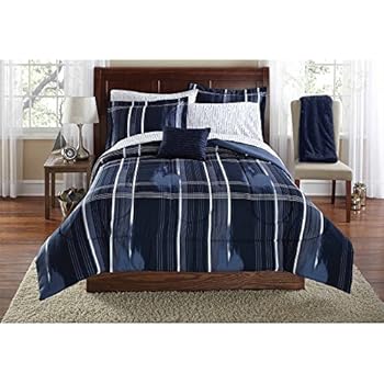 Amazon.com: 5 Piece Boys Twin Xl Rugby Stripes Bed in a