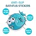 Non-Slip Bathtub Stickers, 20 Set Sea Creatures Anti Slip Decals Adhesive Appliques for Baby Bath Tub
