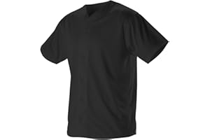 Alleson Athletic Boys' Full Button Baseball Jersey