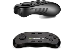 VR SHINECON Newer Control Video Play Scroll XINPUT Game Wireless Adapter VR Joystick Gamepad Remote Controller for Android IOS Smartphone PC TV Box VR Virtual Reality Glasses