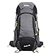 BOLANG Summit 45 Internal Frame Pack Hiking Daypack Outdoor Waterproof Travel Backpacks (8298 black)