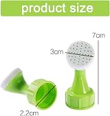 AWAVM 6 Pack Bottle Top Sprinklers DIY Small Plastic Watering Can Plant Waterers view 2