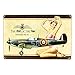 British WW2 Vintage Metal Sign Spitfire MkIA Pinup Girl