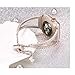Secbolt Bling Bands Compatible with Apple Watch Band 38mm 40mm 41mm 42mm iWatch Series 10/9/SE/8/7/6/5/4/3/2/1, Women Dressy Metal Jewelry Bracelet Bangle Wristband Stainless Steel, Champagne Gold