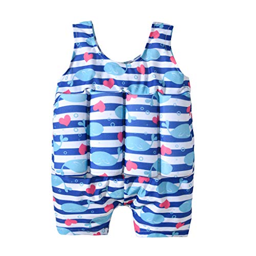 Clothful , Buoyant Kids Children's Boy Swimming Float Suit Swim Jacket Vest Life Jacket Blue
