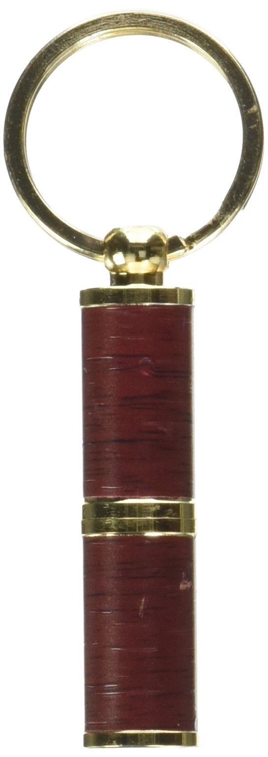 Quality Importers Trading Bullet Punch Cigar Cutter Keychain, Rosewood Finish