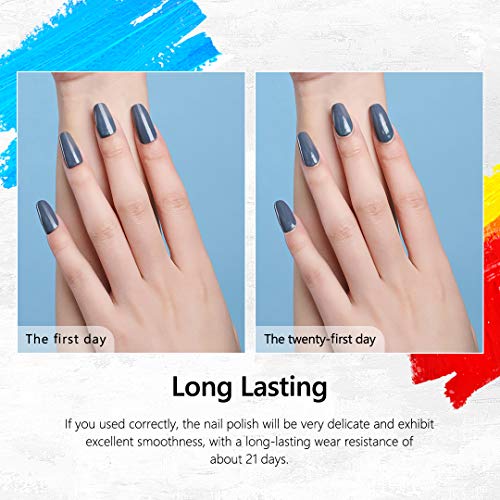 ZEESEA Picasso Gel Nail Polish Set With Glossy & Matte Top Coat And Base Coat Soak Off LED Gel Nail Glitter Art Decoration Kit Manicure DIY Gift