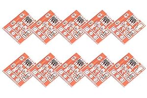 DEVMO 10PCS TTP223 Capacitive Touch Switch Button Self-Lock Module for Arduino