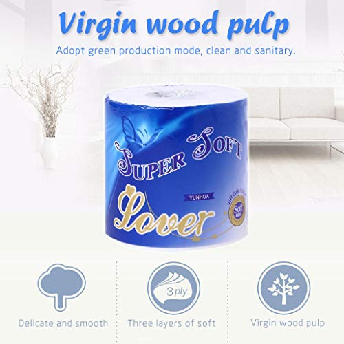 Molyveva Professional Ultral Soft Bulk 4Ply Toilet Paper for Business