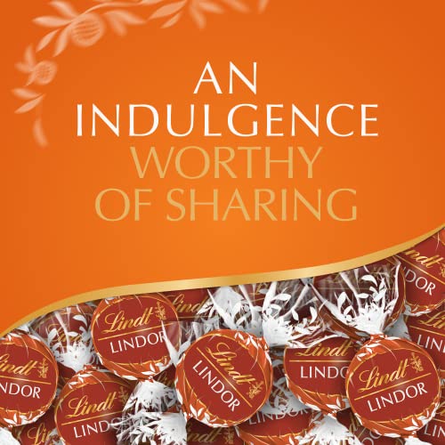 NEW Lindt LINDOR Almond Butter Milk Chocolate Truffles, Milk Chocolate
