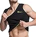 Men's Slimming Body Shaper Sauna Undershirt Vest Neoprene Black XL By Tooklanet