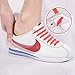 INMAKER No Tie Shoe Laces for Adults and Kids, Elastic Shoelaces for Sneakers, Rubber Silicone Tieless Laces, White