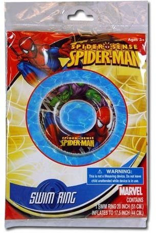 20in Spiderman Inflatable Swim Ring