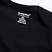 ROMPERINBOX Unisex Solid Black Baby Bodysuit 0-24 Months Multi-packs Interlock 195 Gsm (0-3M, Black 5 Pack)