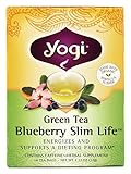 Yogi Green Tea, Blueberry Slim Life, 16 Tea Bags