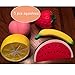 HIGO TOY 5pcs Jumbo Squishies Slow Rising Strawberry Watermelon Banana Peach Lemon Fruit Squishies Kawaii Scented Charms Hand Wrist Toys