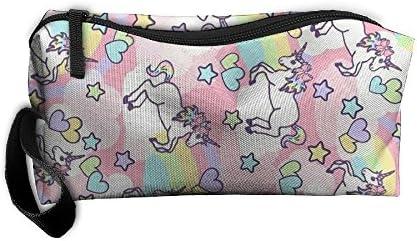 Cosmetic Bags Brush Pouch Unicorn Portable Makeup Bag Zipper Wallet Hangbag