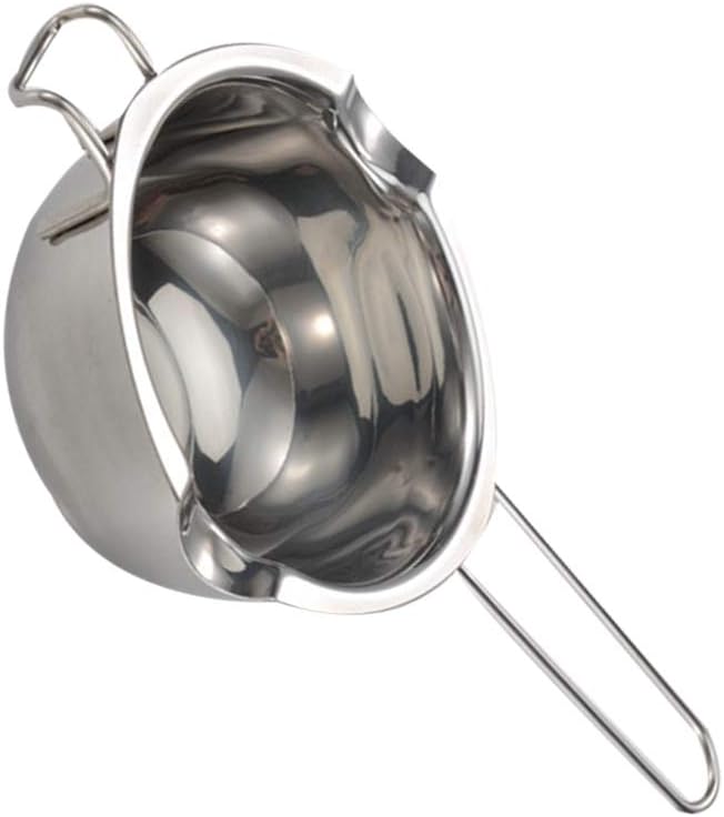 doppia caldaia per la fusione del cioccolato