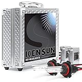 Kensun Slim HID Kit with Xenon Lights, 9005, 6000K - 2 Year Warranty