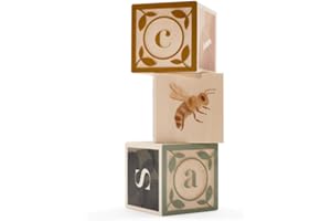 Uncle Goose Watercolor ABC Blocks - Made in The USA