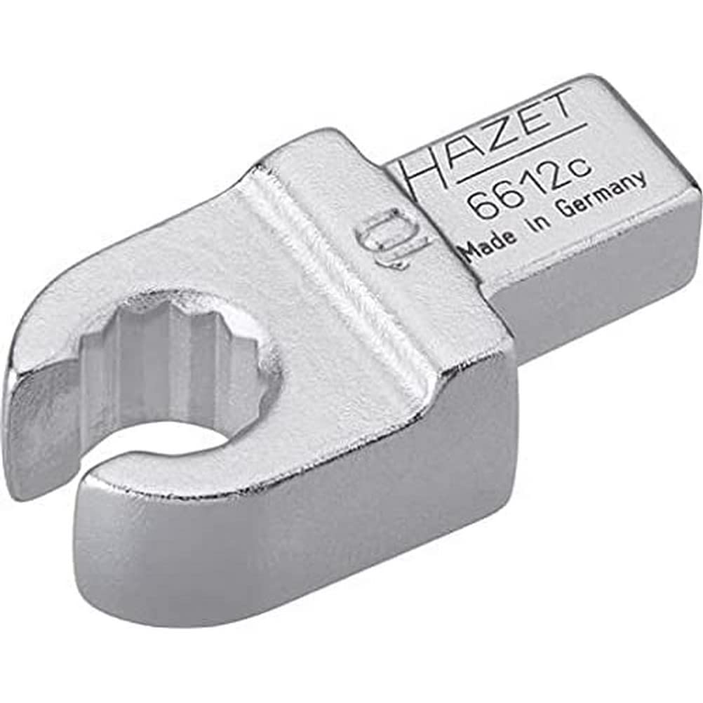 HAZET 6612C-10 42.3 mm 12-Point Profile Insert Box-End Open Wrench - Chrome-Plated — image 1