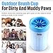 PetVida Pet Paw Cleaner - Portable Dog Foot Cleaner Plunger – Silicone Outdoor Brush Cup For Dirty And Muddy Paws – Cat & Dog Bath & Grooming Brush – For Medium Sized Dogs