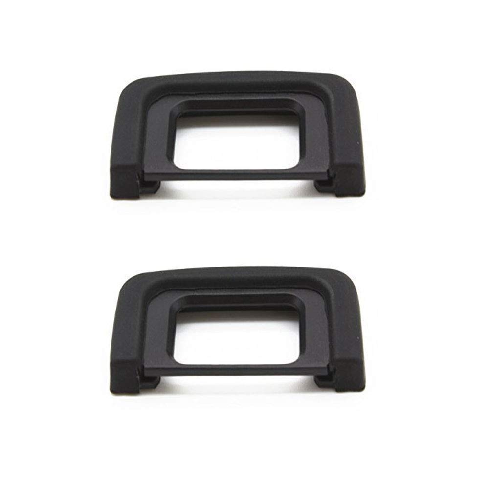 DK25 Eyepiece Viewfinder Eyecup Compatible for Nikon D3300 D3400 D5300 D5500 Digital SLR Camera 2-Pack