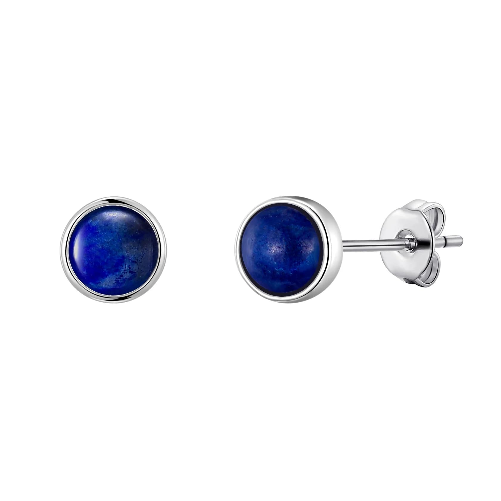 Philip Jones Lapis Stud Earrings