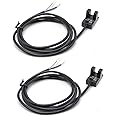 2Pcs Optical Sensor TRANSMISSIVE/Slotted Interrupter Limit Switch EE-SX674 for Linear Rail Guide Actuator