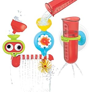 Yookidoo Baby Bath Toy – Spin ‘N’ Sprinkle Water Lab – Spinning Gear and Googly Eyes for Toddler or Baby Bath Time…