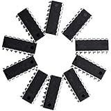 CHENBO(TM) 10 X L293D Stepper Motor Driver PUSH-PULL FOUR CHANNEL MOTOR DRIVER IC 36V 600mA