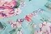 Bonny Billy Girls' Spaghetti Straps Casual Bohemian Beach Maxi Long Dress 5-6 Years Aqua