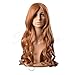 Kamo 32 Inches 80cm Spiral Curly Cosplay Costume Wig (Blonde)