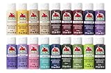 Apple Barrel Acrylic Paint Set, 18 Piece (2 Ounce), PROMOABII Best Selling Colors II